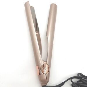 TYME Iron Pro 2-in-1 Hair Curler and Straightener Rose Gold Titanium Plates